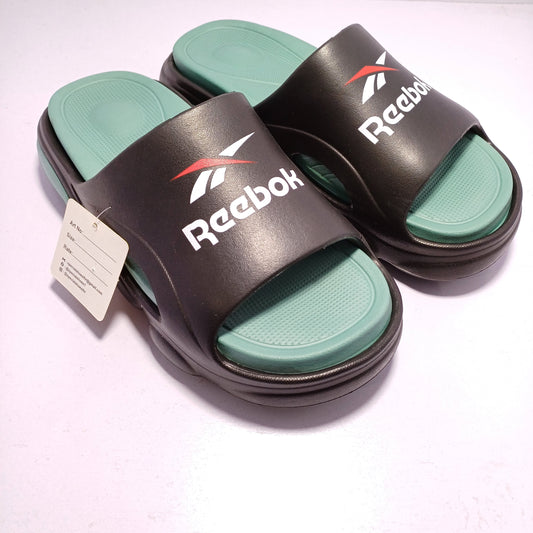 Reebok Black & Green Non slip slipper