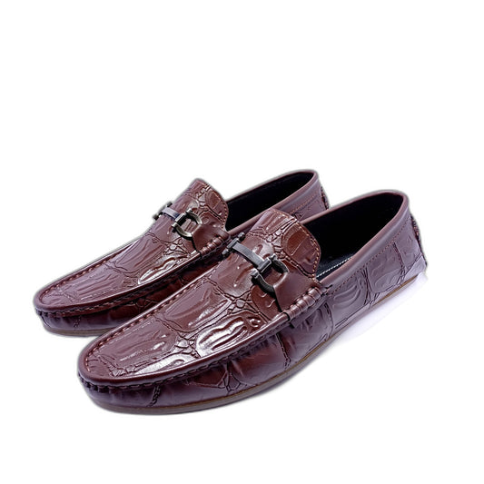 Brown stylish Mans shoes SS-07