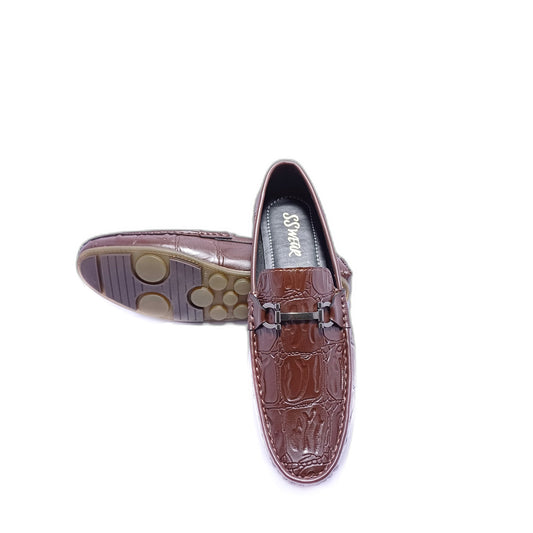 New Stylish Brown Handmade Shoes For Men SS-06